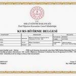 MEB Onaylı Sertifika